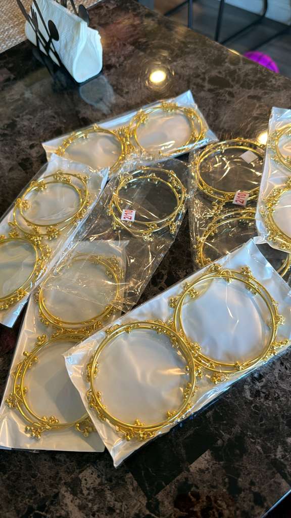 1 gm Gold Plated 4 Bangals